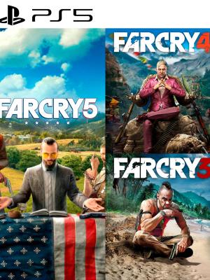 3 JUEGOS EN 1 FAR CRY 3 MAS FAR CRY 4 MAS FAR CRY 5 PS5